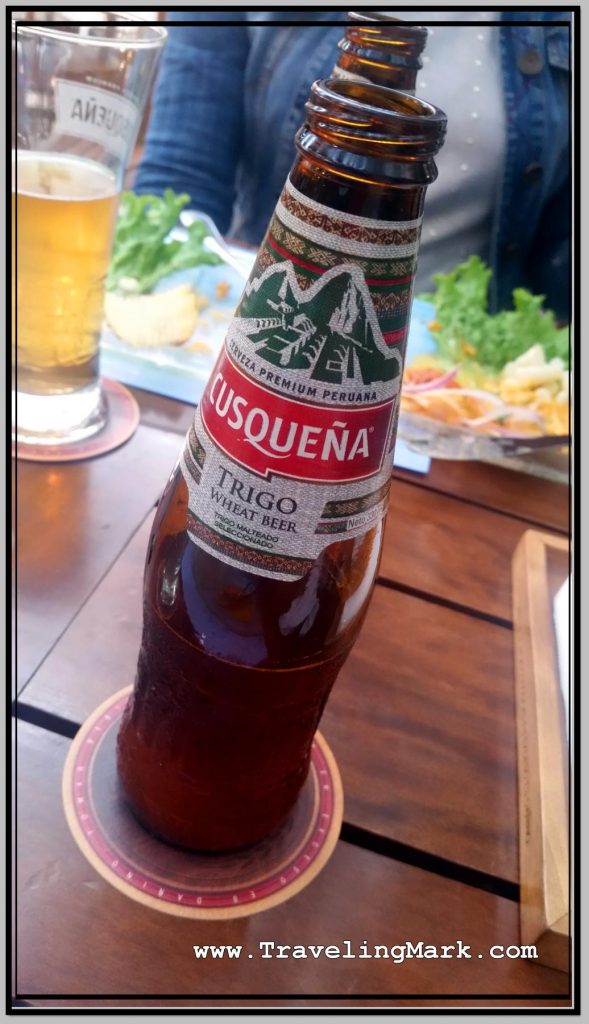 Photo: Bottle of Cusqueña – Peruvian Beer Out of Cusco – Traveling Mark